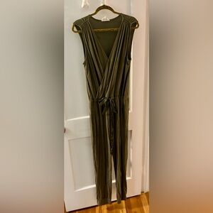 Heartloom Olive Green Casual Jumpsuit